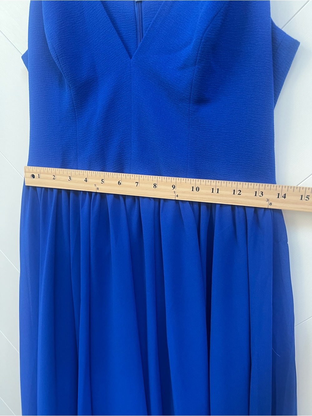 Dress the Population Royal Blue Midi Spaghetti Strap Dress - Picture 2 of 6